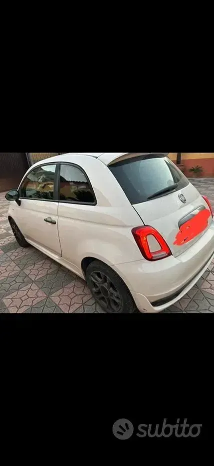 Usata Fiat 500S 95 CV (69 kW) 2017 Bianco Utilitaria