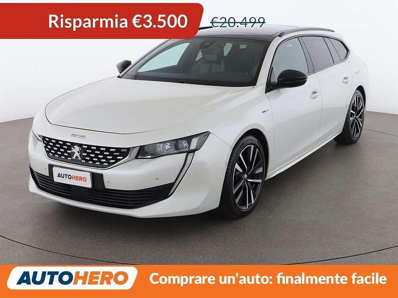 Bianco Usata 2020 Peugeot 508 GT Station wagon | 16.999 € (Ottimo prezzo) - Immagine 1/3