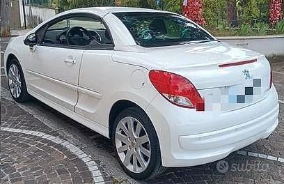 Usata Peugeot 207 CC 120 CV (88 kW) 2011 Bianco Cabrio