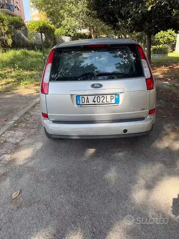Usata Ford C-MAX Ghia 90 CV (66 kW) 2006 Grigio Monovolume
