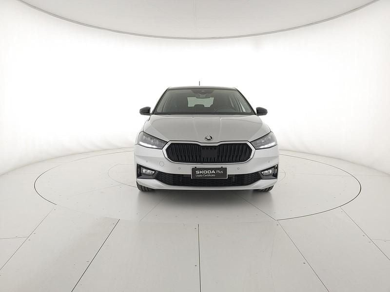Usata Skoda Fabia 95 CV (69 kW) 2025 Argento brillante metallizzato nero tulipano perlato Utilitaria