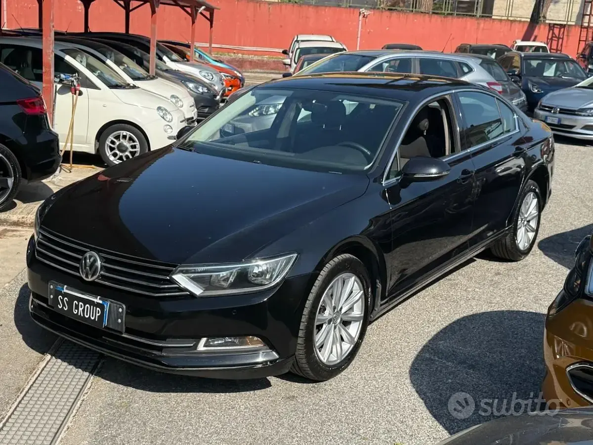 Usata VW Passat Executive 150 CV (110 kW) 2016 Nero Berlina