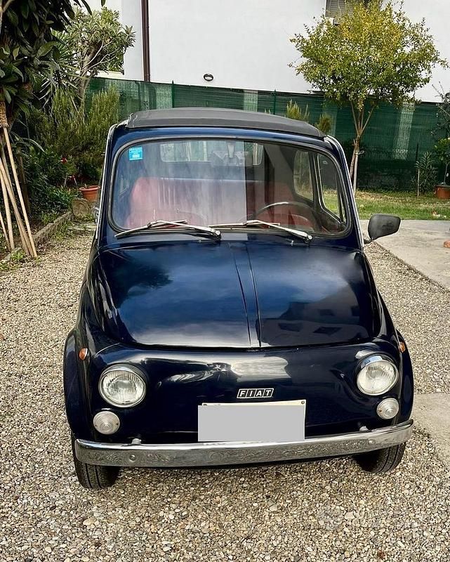 Usata Fiat 500 1970 Blu Berlina