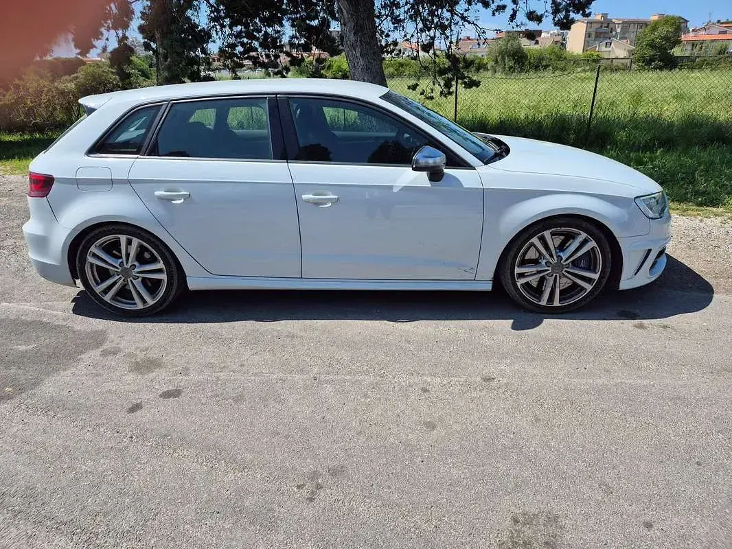 Usata Audi S3 300 CV (220 kW) 2013 Bianco Berlina