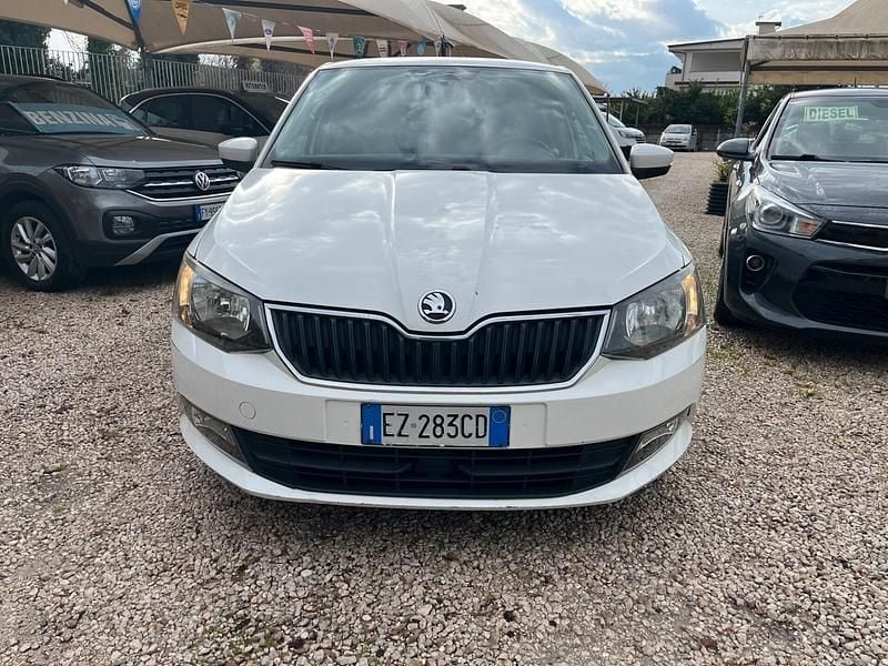 Usata Skoda Fabia 90 CV (66 kW) 2015 Bianco Berlina