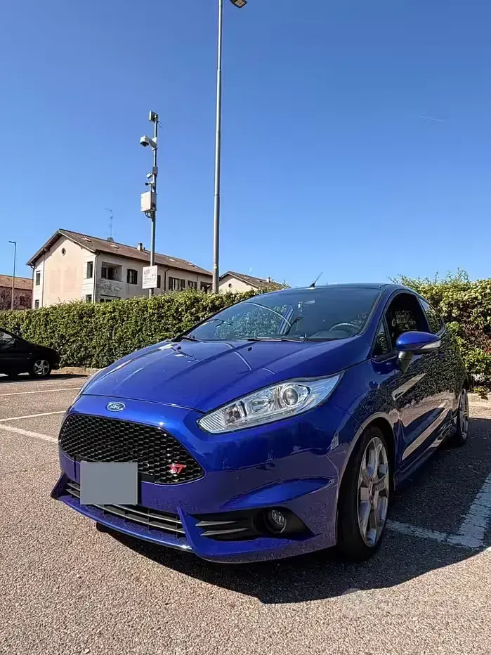 Occasion Ford Fiesta ST 182 PK (133 kW) 2017 Blauw Hatchback