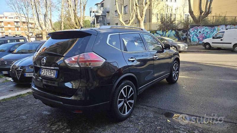 Usata Nissan X-Trail N-TEC 150 CV (110 kW) 2013 Nero SUV