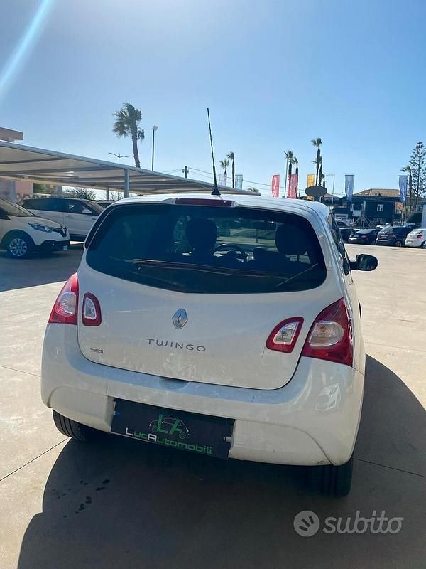 Usata Renault Twingo 74 CV (54 kW) 2012 Bianco Utilitaria