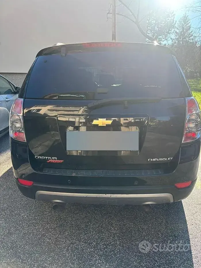 Usata Chevrolet Captiva Sport 2008 Nero SUV
