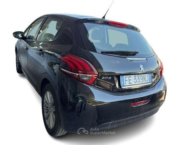 Usata Peugeot 208 82 CV (60 kW) 2016 Nero Utilitaria