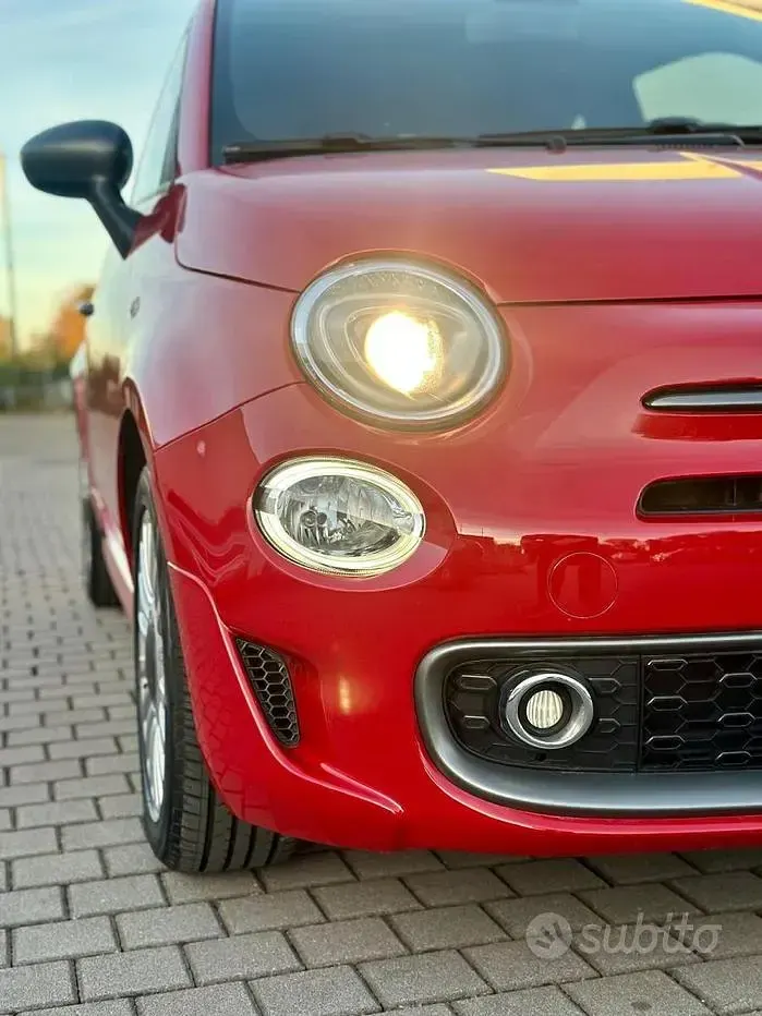 Usata Fiat 500 Lounge 69 CV (50 kW) 2020 Rosso Berlina
