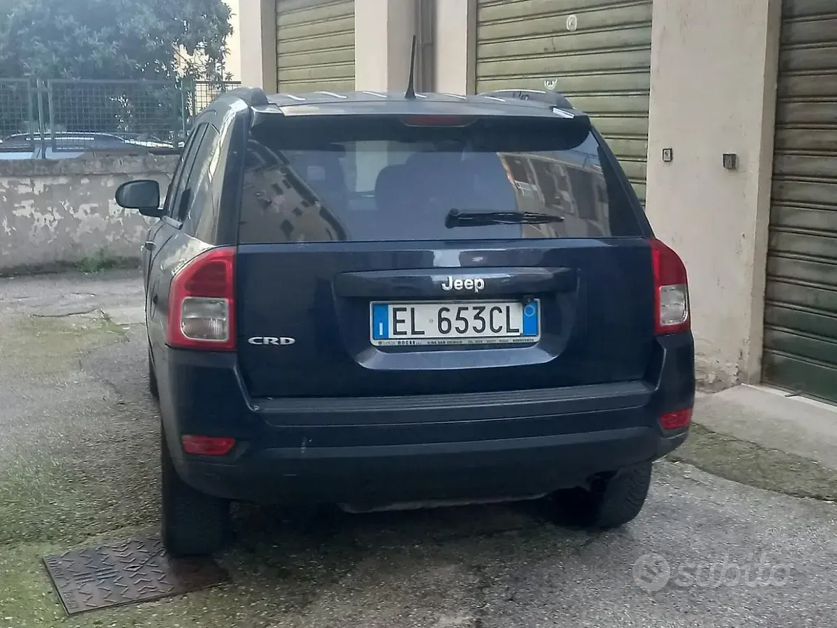Usata Jeep Compass 136 CV (100 kW) 2013 Blu SUV