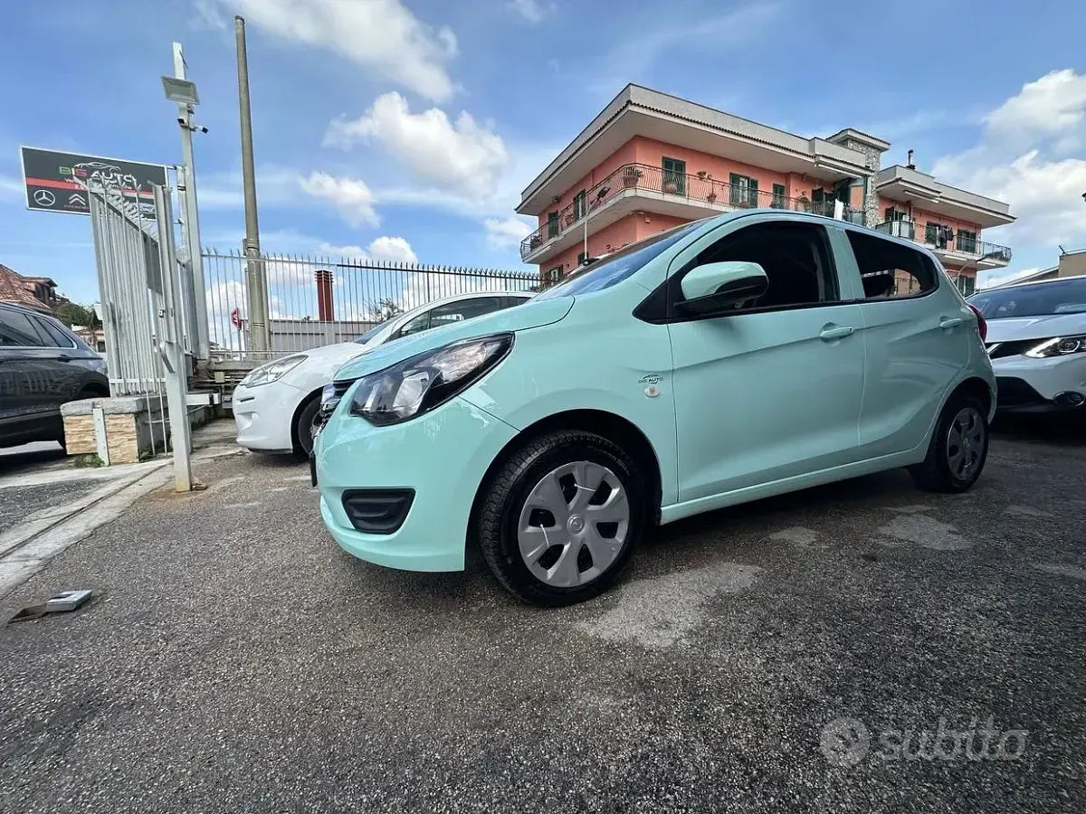 Usata Opel Karl 73 CV (53 kW) 2017 Verde Utilitaria