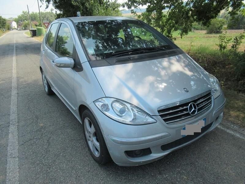 Usata Mercedes A150 Avantgarde 95 CV (69 kW) 2008 Grigio Berlina