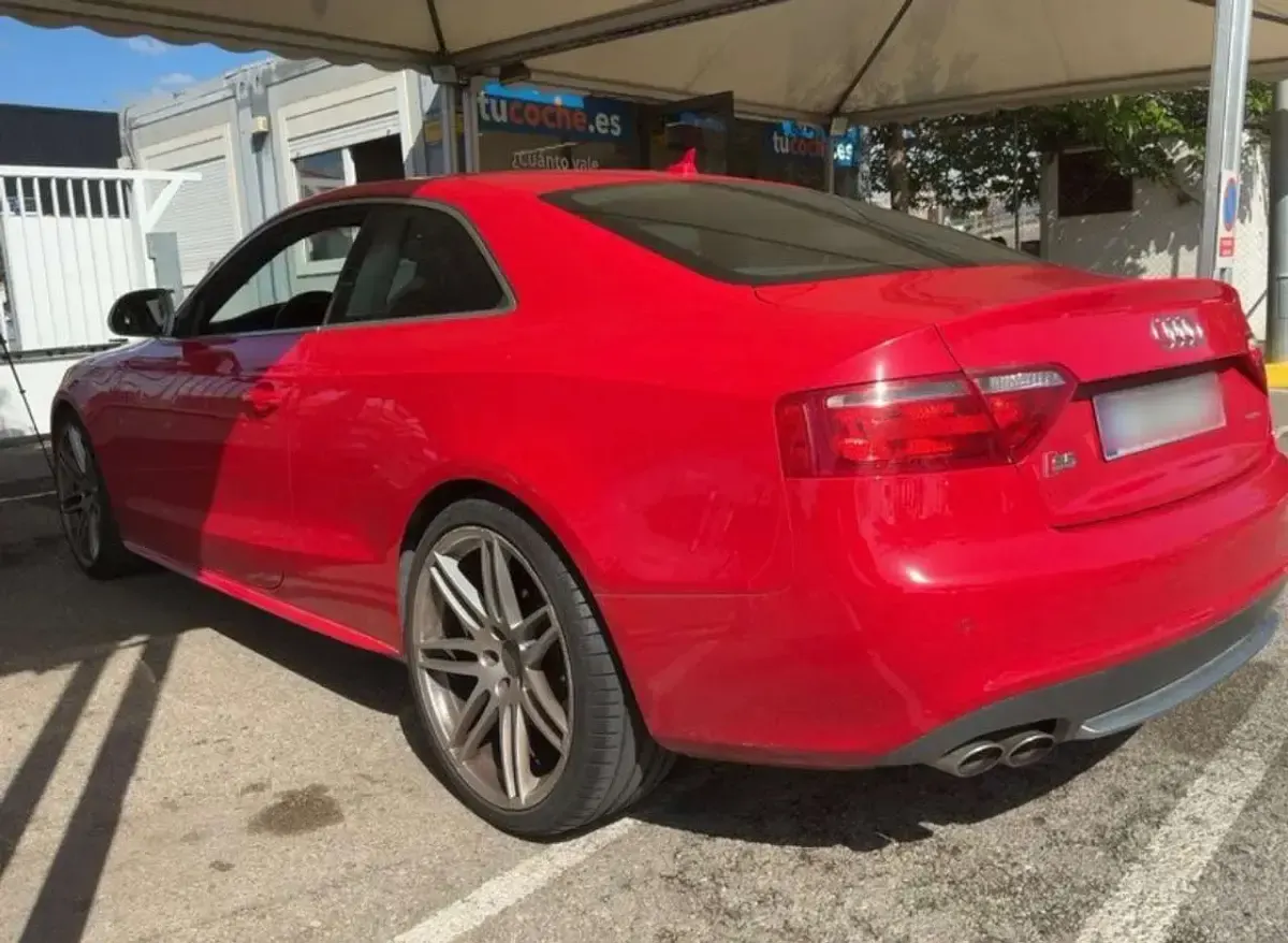 Usata Audi S5 Ambiente 354 CV (260 kW) 2008 Misano red Coupé