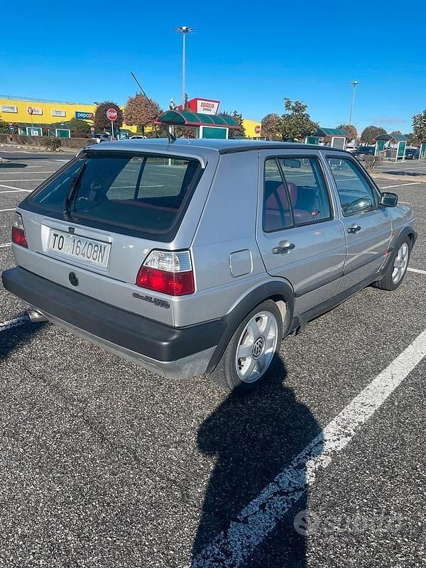 Usata VW Golf II GTD 1989 Grigio Utilitaria
