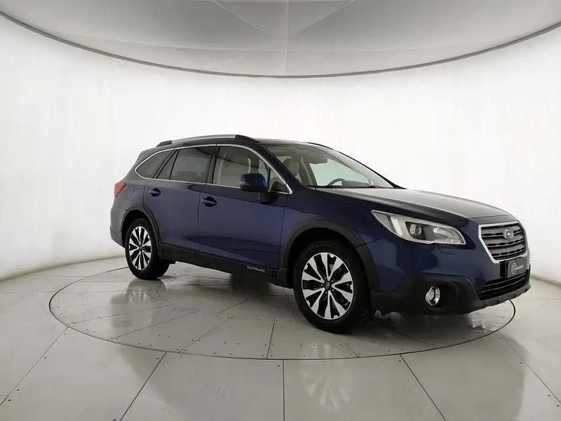 Usata Subaru Outback 150 CV (110 kW) 2017 Blu Station wagon