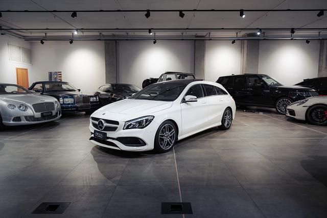 Bianco Usata 2018 Mercedes CLA180 Shooting Brake Premium Station wagon | 19.800 € (Buon prezzo) - Immagine 1/4