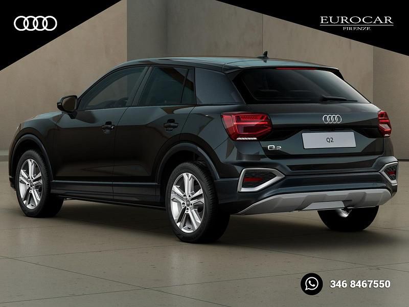 Nuova Audi Q2 Advanced 150 CV (110 kW) 2025 Nero mito metallizzato SUV