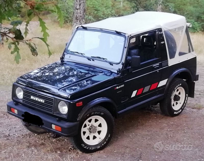 Usata Suzuki Samurai 64 CV (47 kW) 1988 Nero SUV