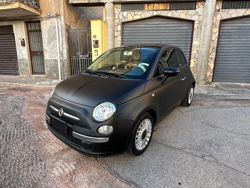 Usata Fiat 500 Lounge 69 CV (50 kW) 2011 Nero Utilitaria