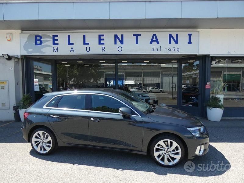 Usata Audi A3 Advanced 110 CV (80 kW) 2021 Grigio Berlina