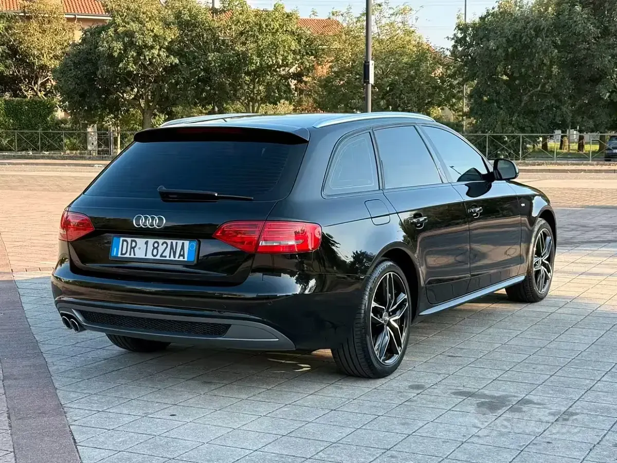 Usata Audi A4 S-Line 143 CV (105 kW) 2008 Nero Station wagon