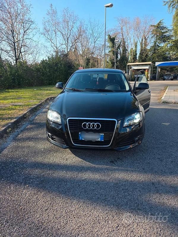 Usata Audi A3 2008 Nero Utilitaria