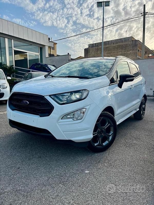 Usata Ford Ecosport ST-Line 140 CV (102 kW) 2018 Bianco SUV
