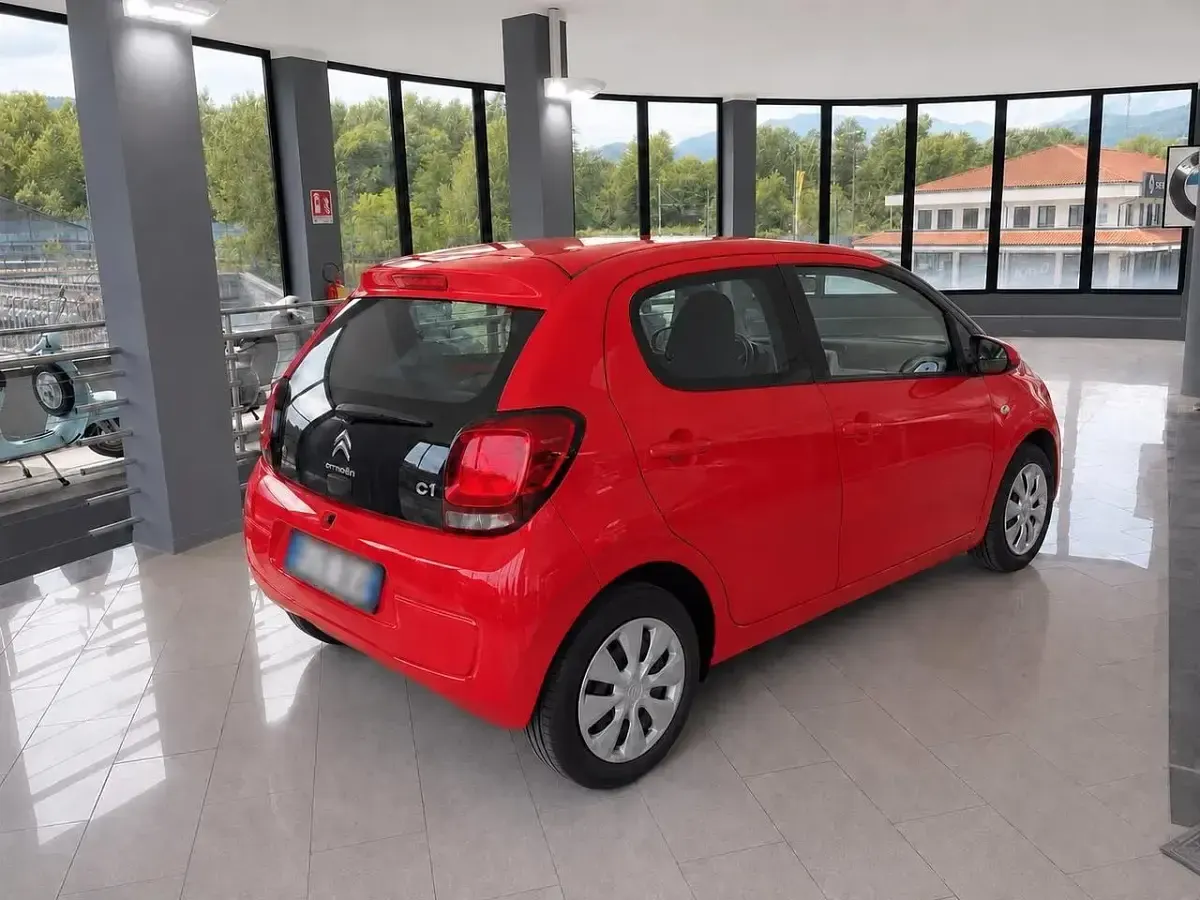 Usata Citroën C1 69 CV (50 kW) 2017 Rosso Utilitaria