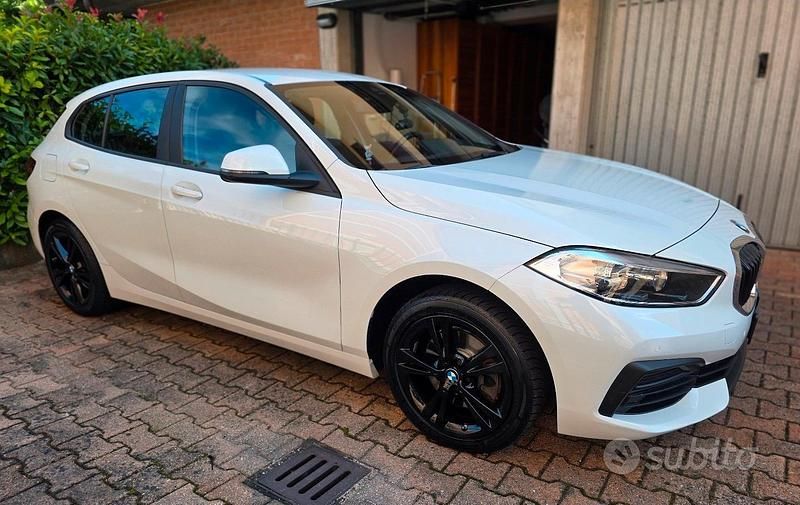 Usata BMW 116 Advantage 2020 Bianco Utilitaria