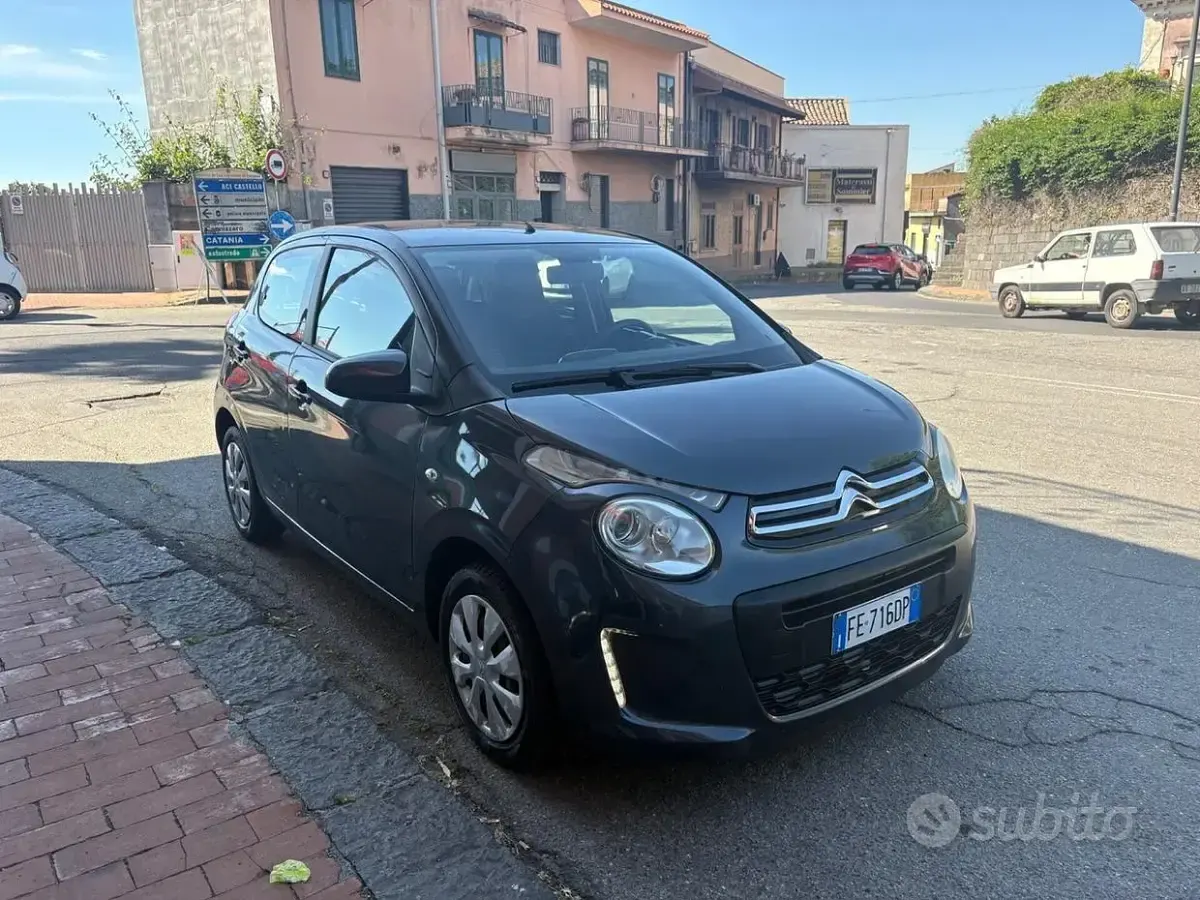 Usata Citroën C1 Feel 69 CV (50 kW) 2016 Grigio Utilitaria