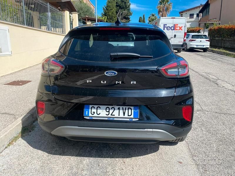 Usata Ford Puma Titanium X 125 CV (91 kW) 2020 Nero Utilitaria