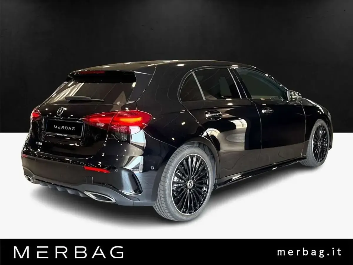 Usata Mercedes A180 Advanced Plus 136 CV (100 kW) 2025 Nero Berlina