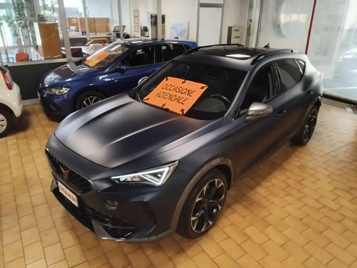 Usata Cupra Formentor VZ 150 CV (110 kW) 2023 Blu petrolio matt blue / pastello SUV