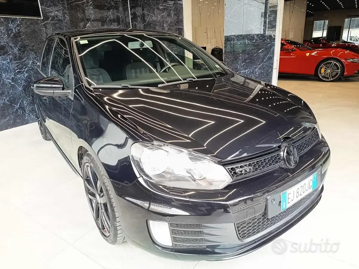 Usata VW Golf VI GTD 170 CV (125 kW) 2011 Nero Utilitaria