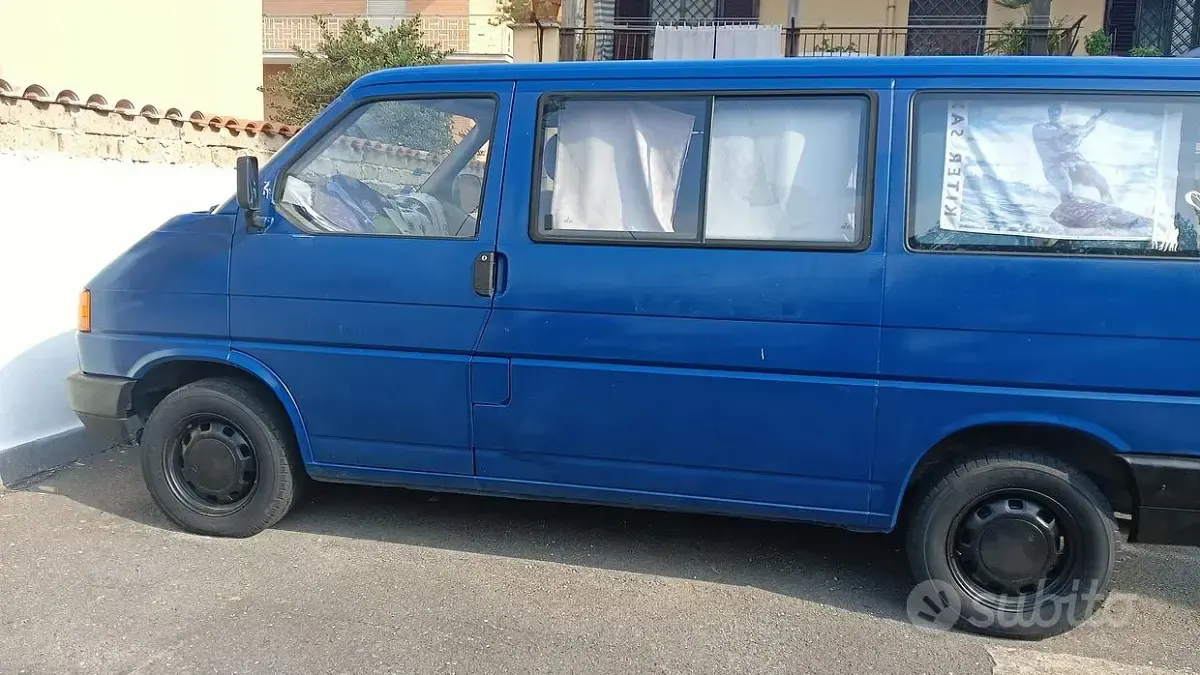 Usata VW T3 1992 Bluazzurro Furgone