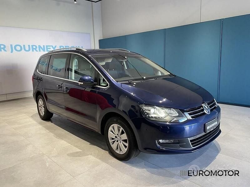 Usata VW Sharan Highline 177 CV (130 kW) 2021 Blu Monovolume
