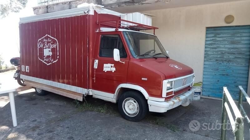 Usata Fiat Ducato 1983 Rosso Furgone