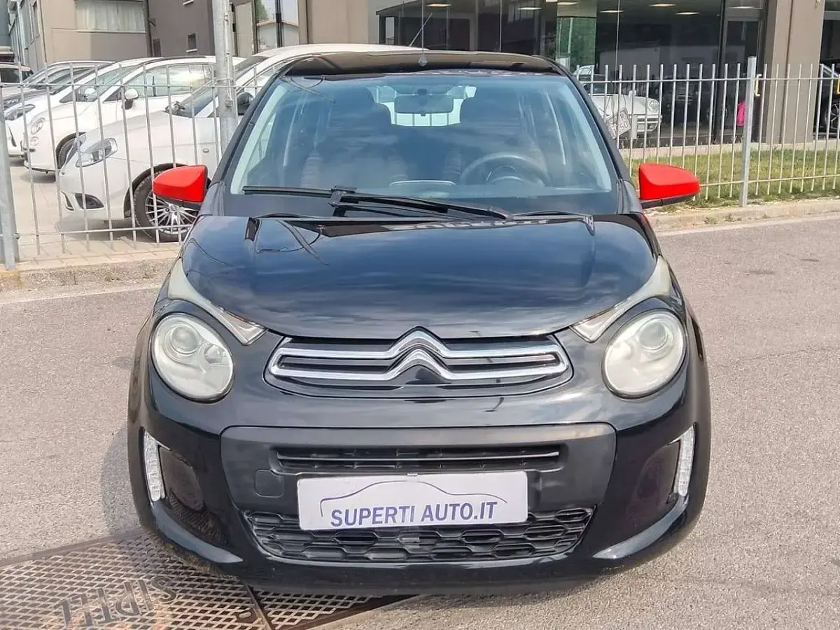 Usata Citroën C1 Live 69 CV (50 kW) 2015 Nero Utilitaria