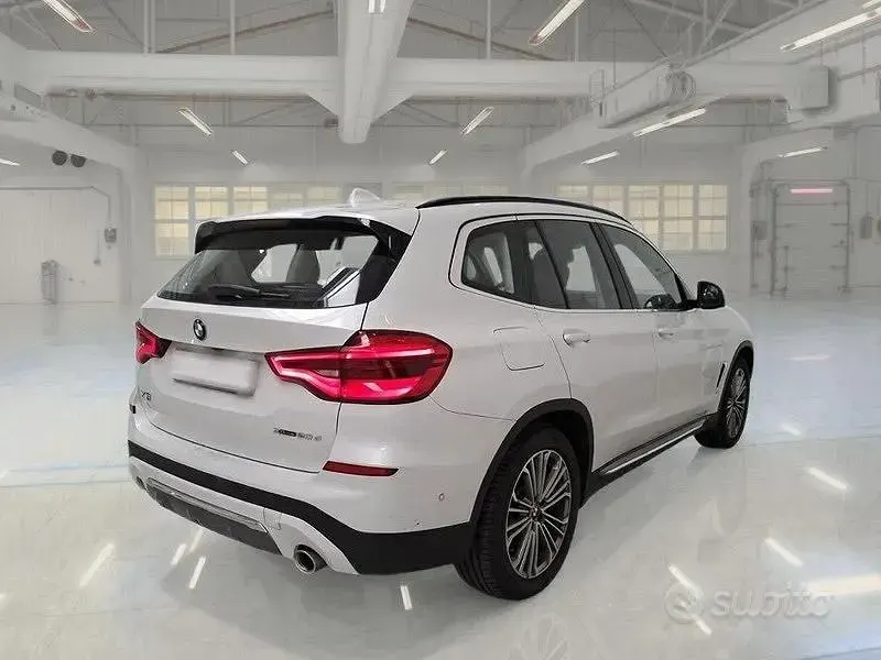 Usata BMW X3 Luxury Line 190 CV (139 kW) 2018 Bianco SUV