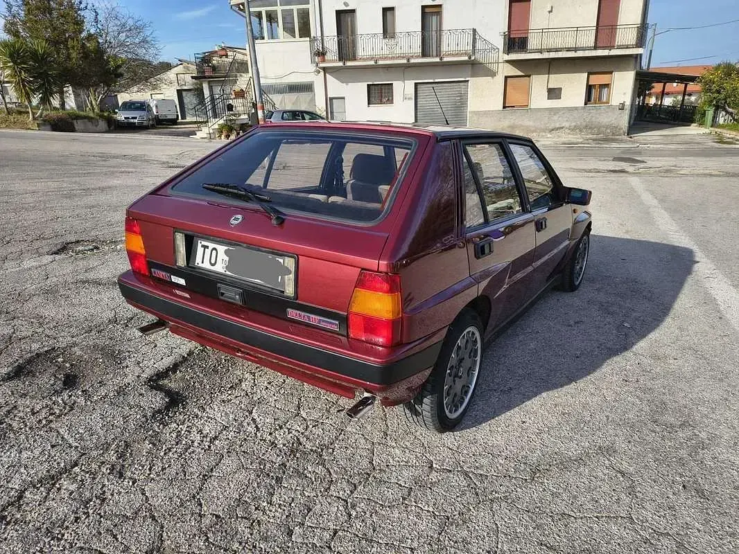 Usata Lancia Delta 181 CV (133 kW) 1987 Rosso Utilitaria
