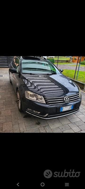 Usata VW Passat 170 CV (125 kW) 2013 Nero Station wagon