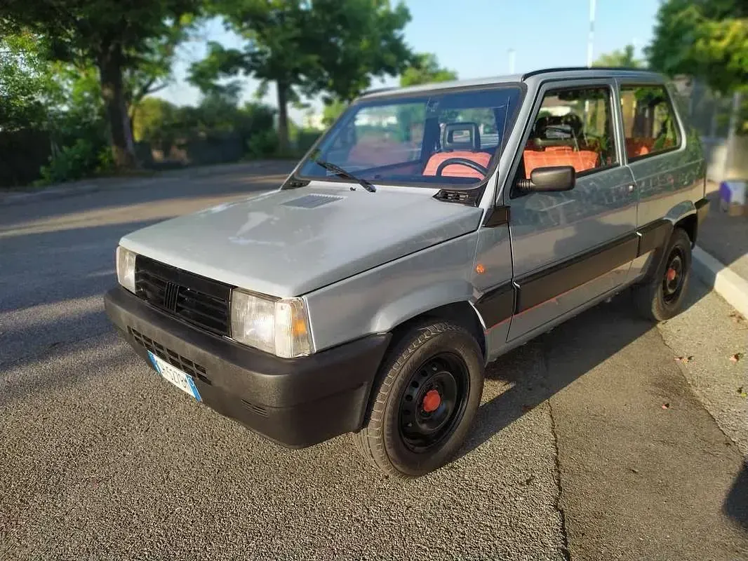 Usata Fiat Panda Young 54 CV (39 kW) 2003 Grigio Utilitaria