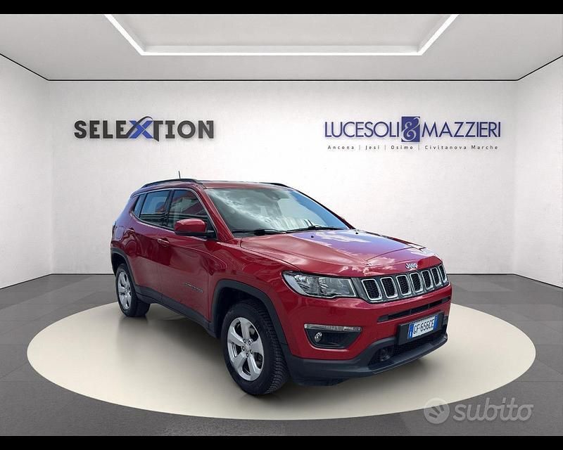 Käytetty Jeep Compass Longitude 140 HP (102 kW) 2021 Punainen Katumaasturi