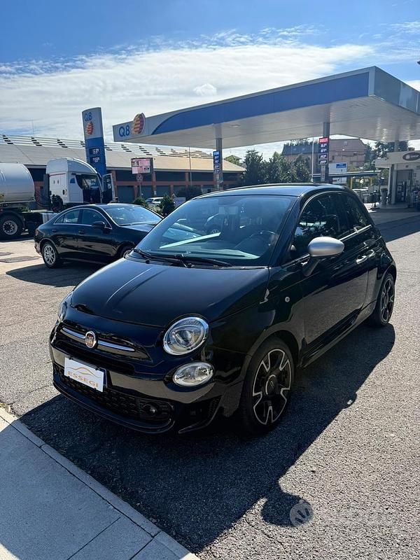 Nero Usata 2016 Fiat 500 S Due volumi | 8500 € (Buon prezzo) - Immagine 1/4