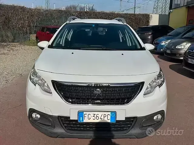 Begagnad Peugeot 2008 Active 82 HK (60 kW) 2017 Vit SUV