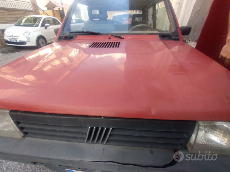 Usata Fiat Panda 39 CV (28 kW) 2002 Rosso Utilitaria