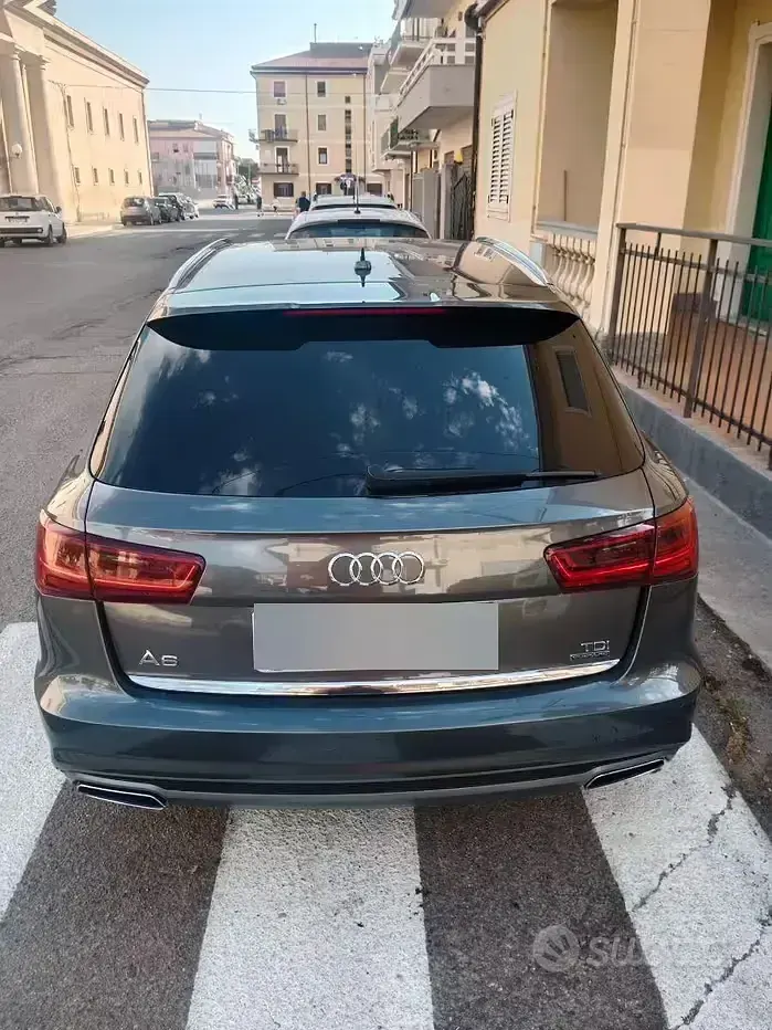 Usata Audi A6 S-Line 218 CV (160 kW) 2015 Nero Station wagon