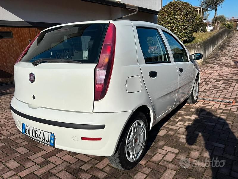 Usata Fiat Punto Active 2009 Bianco Berlina
